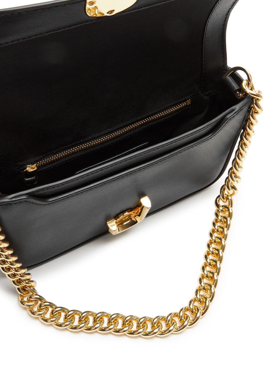 Marc Jacobs The Heart Chain Shoulder Strap Black