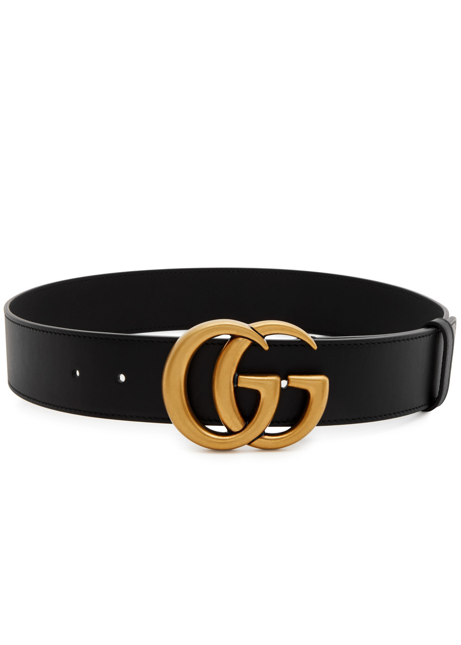 GUCCI GG leather belt Harvey Nichols