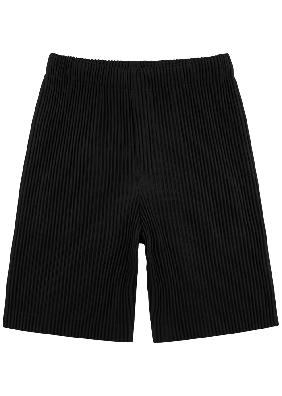 HOMME PLISSÉ ISSEY MIYAKE Pleated jersey shorts | Harvey Nichols