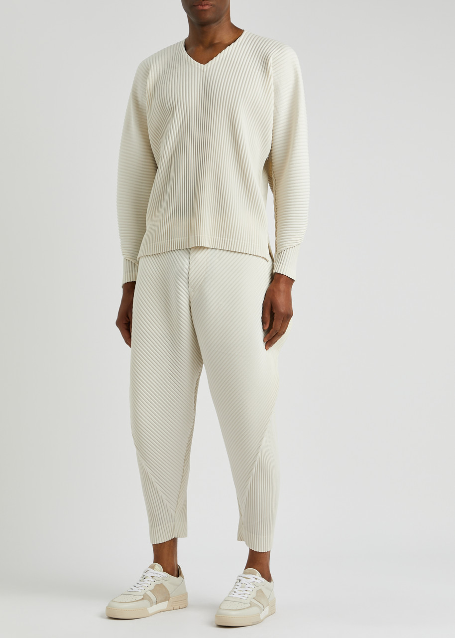 HOMME PLISSÉ ISSEY MIYAKE Calla Lily pleated jersey top