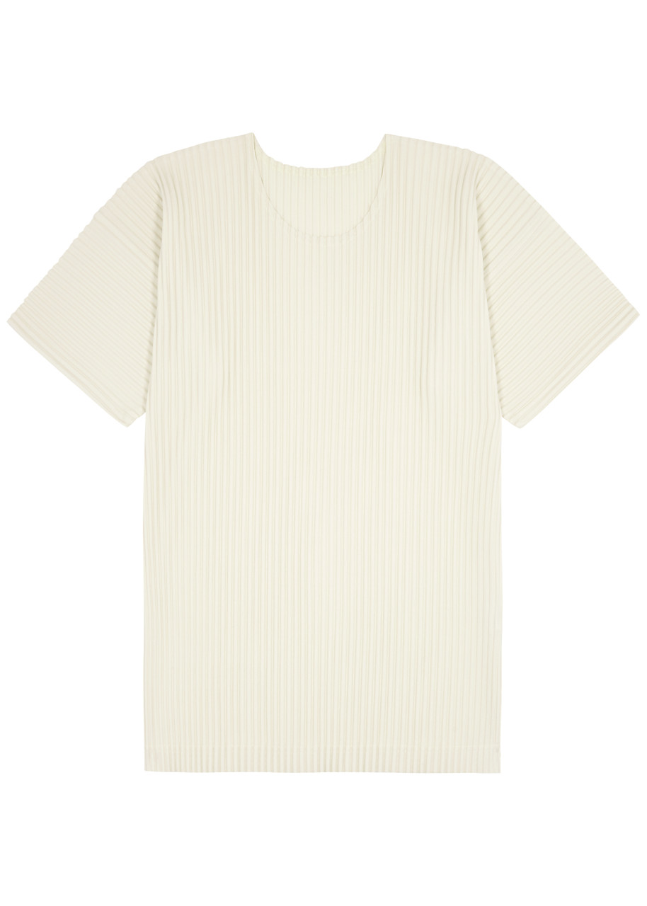 HOMME PLISSÉ ISSEY MIYAKE Pleated jersey T-shirt | Harvey Nichols