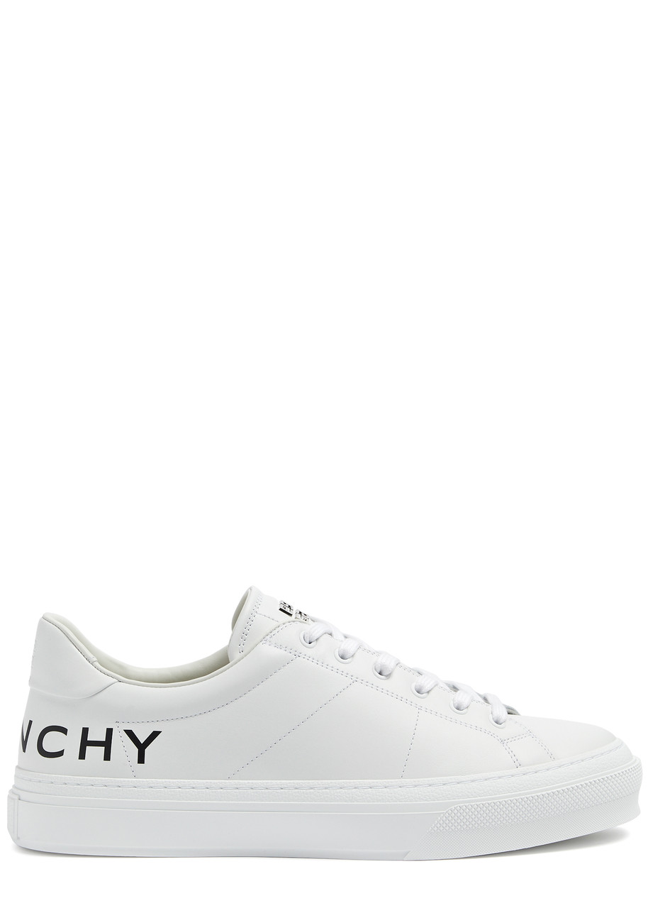 GIVENCHY City Sport logo leather sneakers | Harvey Nichols