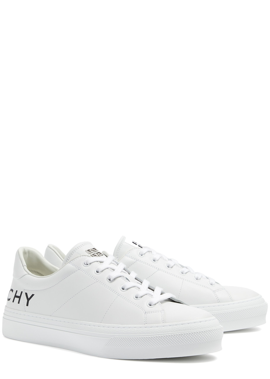 GIVENCHY City Sport logo leather sneakers | Harvey Nichols