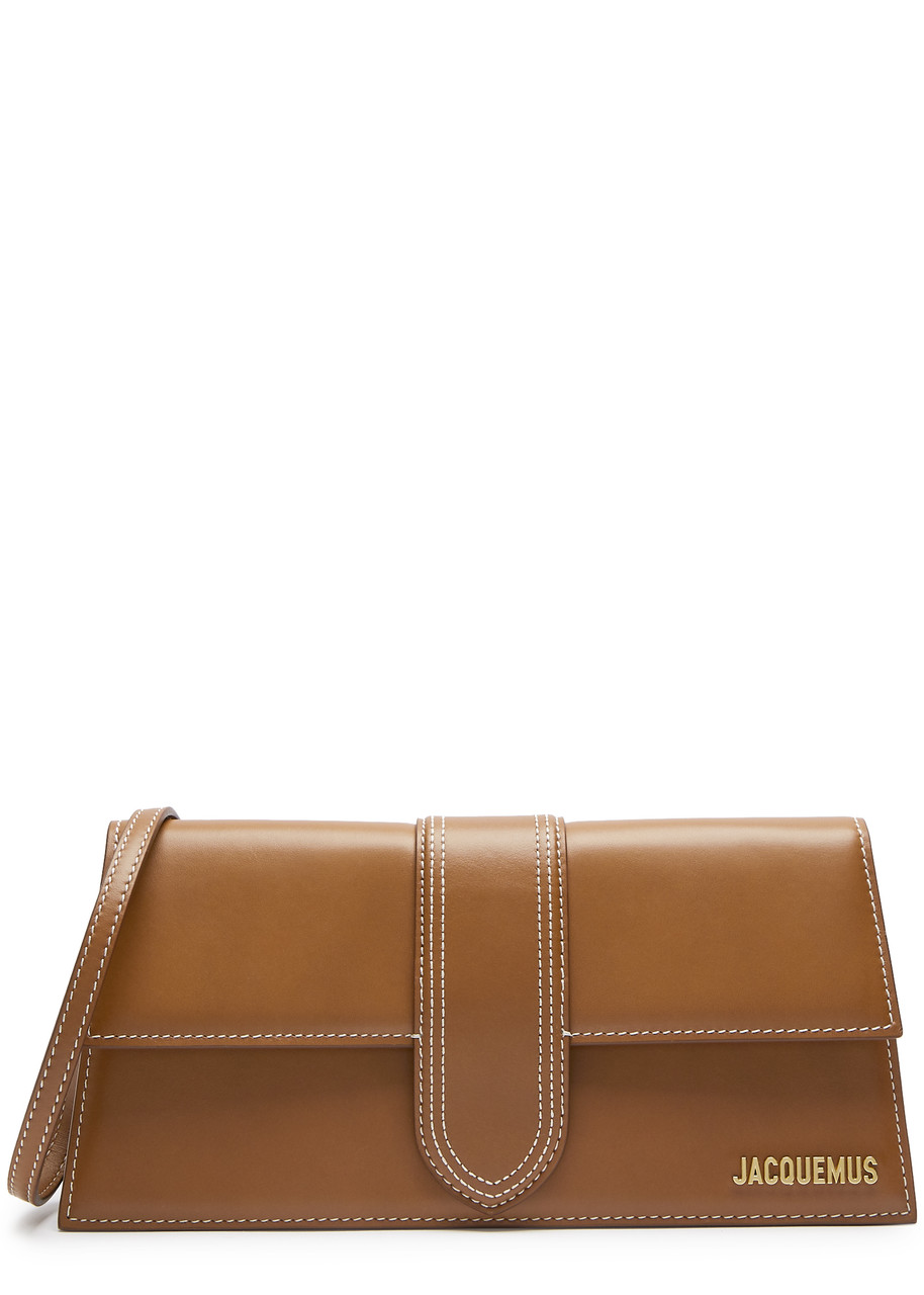 JACQUEMUS Le Bambino Long leather top handle bag | Harvey Nichols