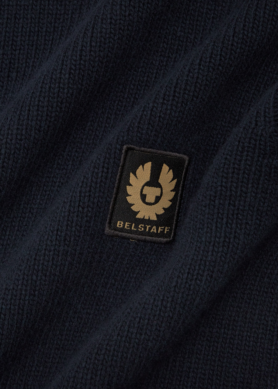 belstaff engineered roll neck