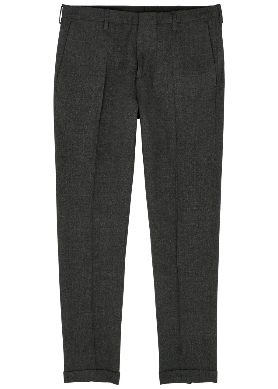 PAUL SMITH Slim-fit wool trousers | Harvey Nichols