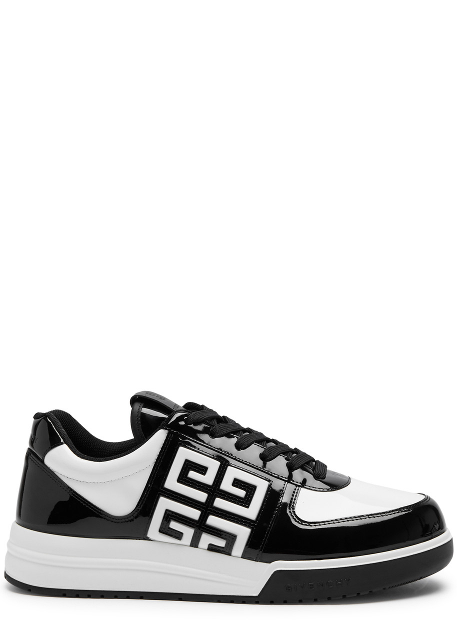 GIVENCHY G4 panelled leather sneakers | Harvey Nichols