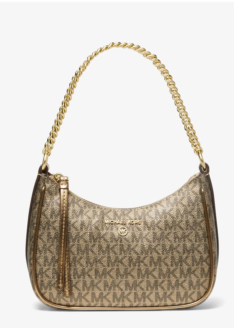 Jet Set Charm Small Logo Shoulder Bag: Handbags