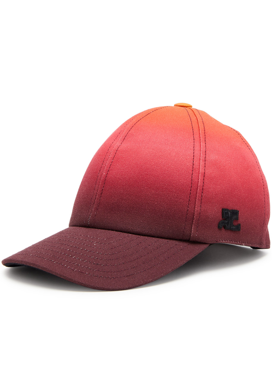 COURRÈGES Gradient cotton cap | Harvey Nichols