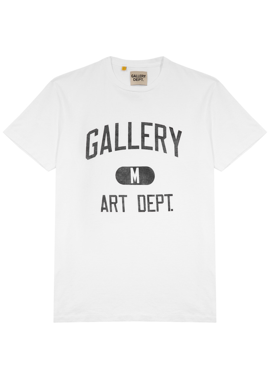 Gallery Dept. logo-print Cotton T-Shirt - White - XL