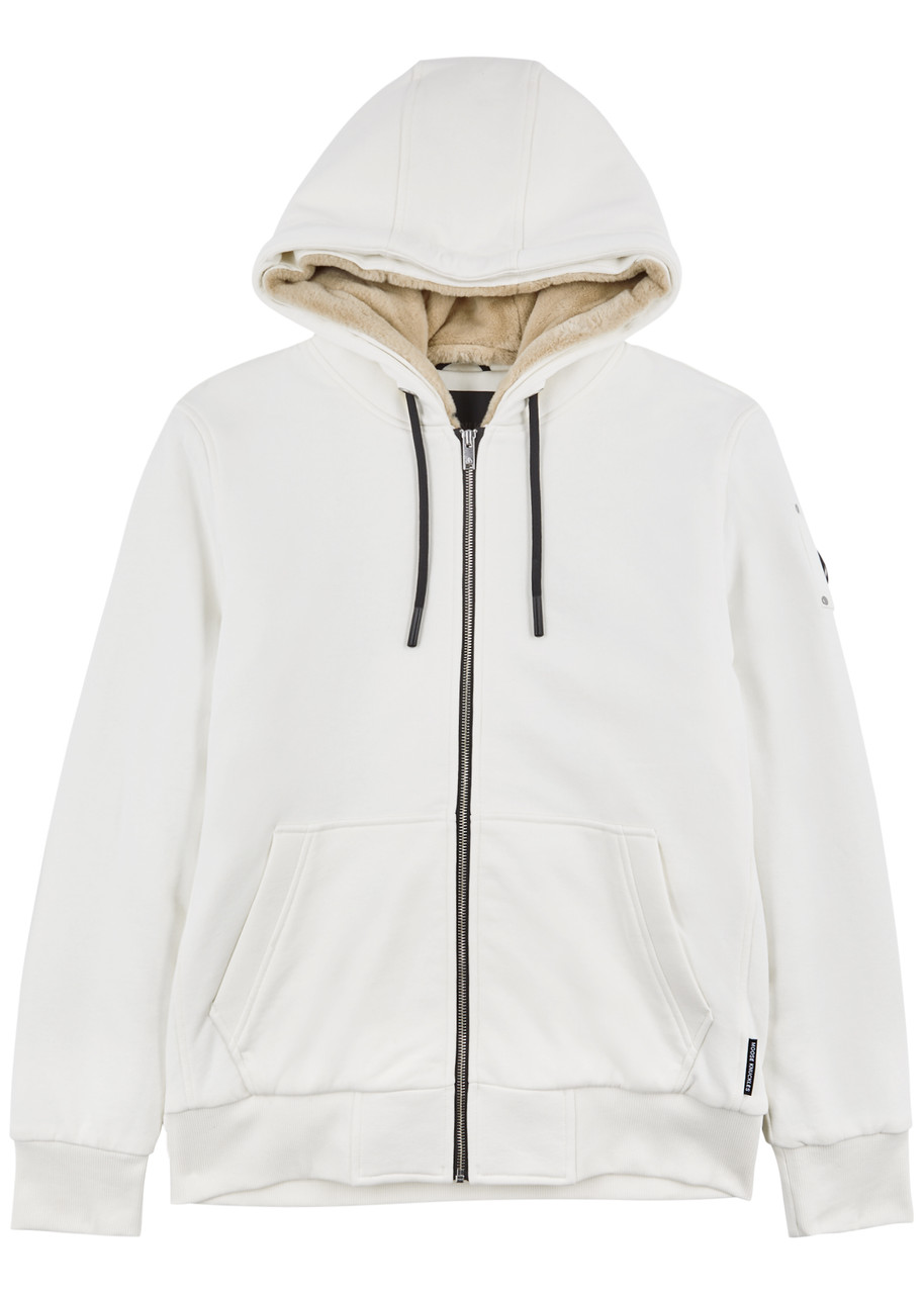 MOOSE KNUCKLES Bunny hooded cotton-blend sweatshirt | Harvey Nichols