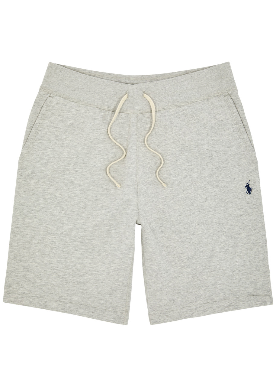POLO RALPH LAUREN Logo-embroidered jersey shorts | Harvey Nichols