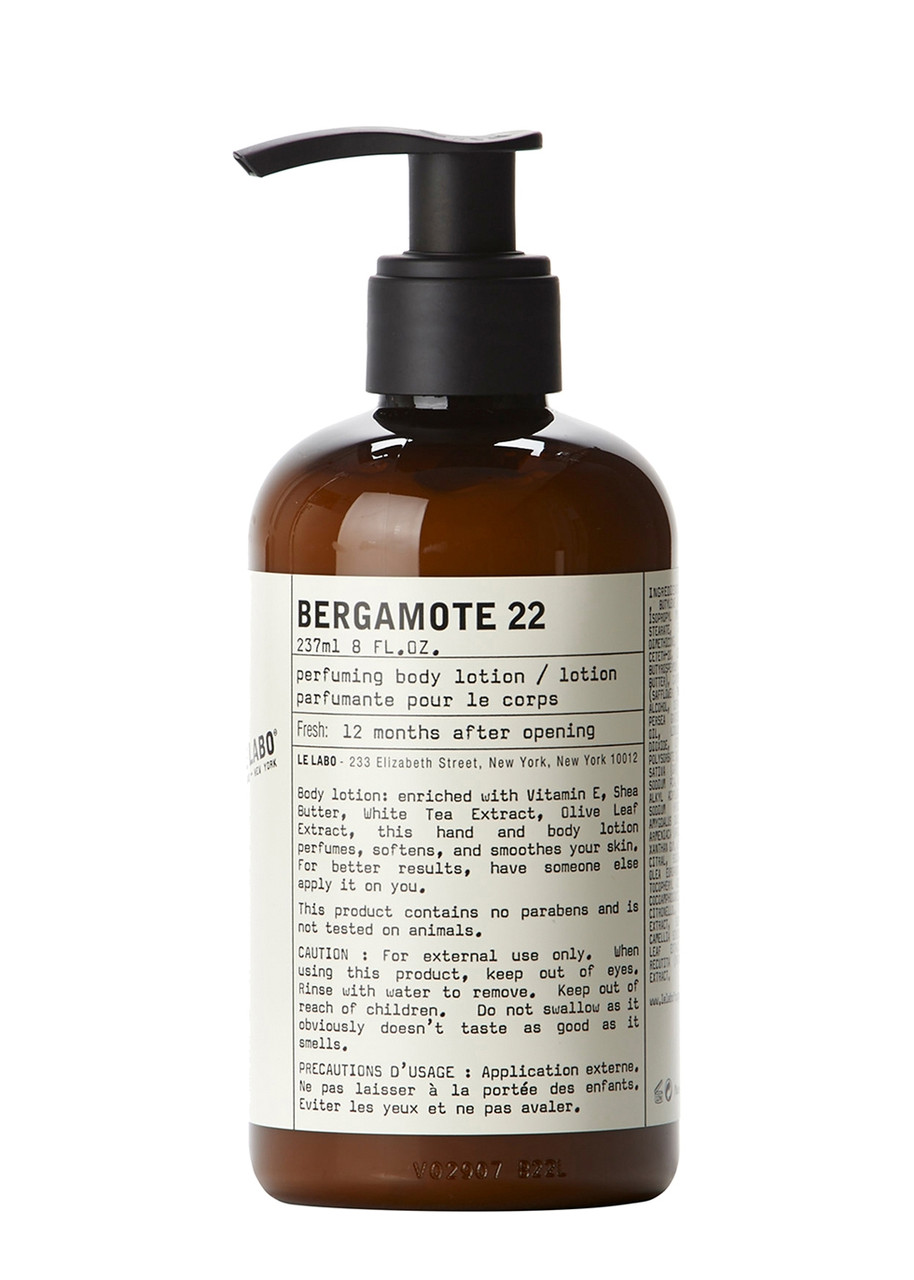 LE LABO BERGAMOTE 22 ボディローション 237ml 京都 LE LABO Bergamote 22 Hand And Body Lotion 237ml | Harvey Nichols
