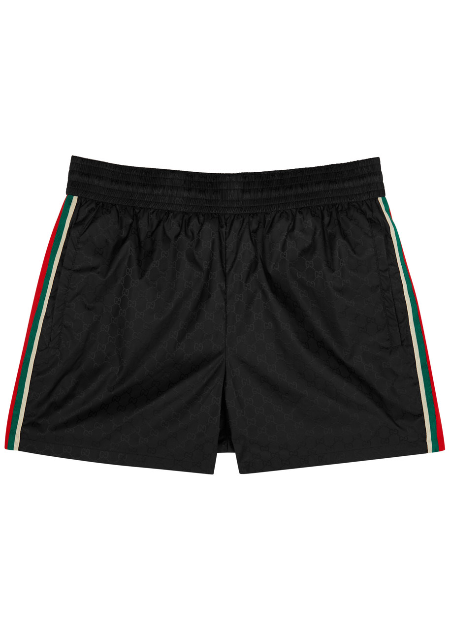 GUCCI GG-monogrammed shell swim shorts | Harvey Nichols
