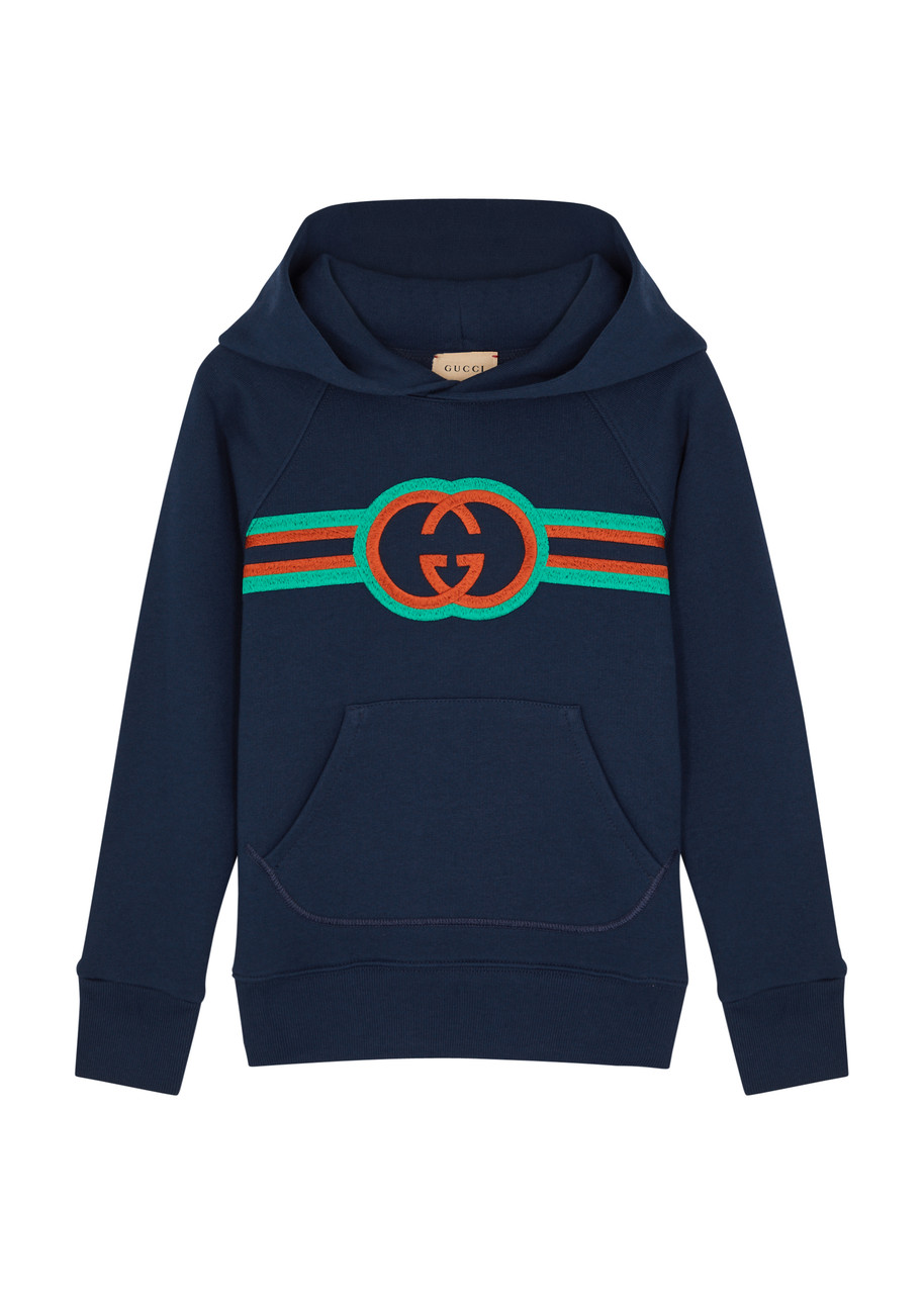 Farfetch Gucci Printed Hoodie Cotton Hoodie Gucci Hoodie Children