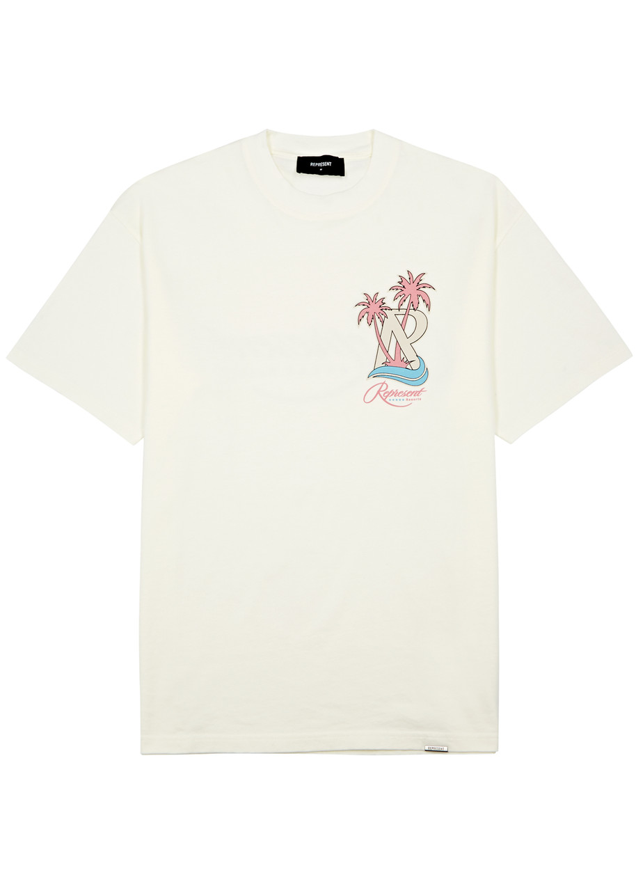 REPRESENT Resort logo cotton T-shirt | Harvey Nichols