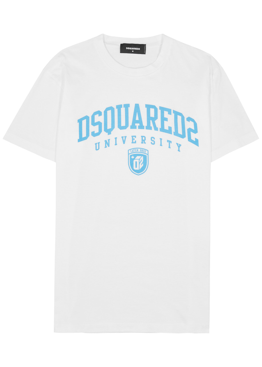 DSQUARED2 Logo-print cotton T-shirt | Harvey Nichols