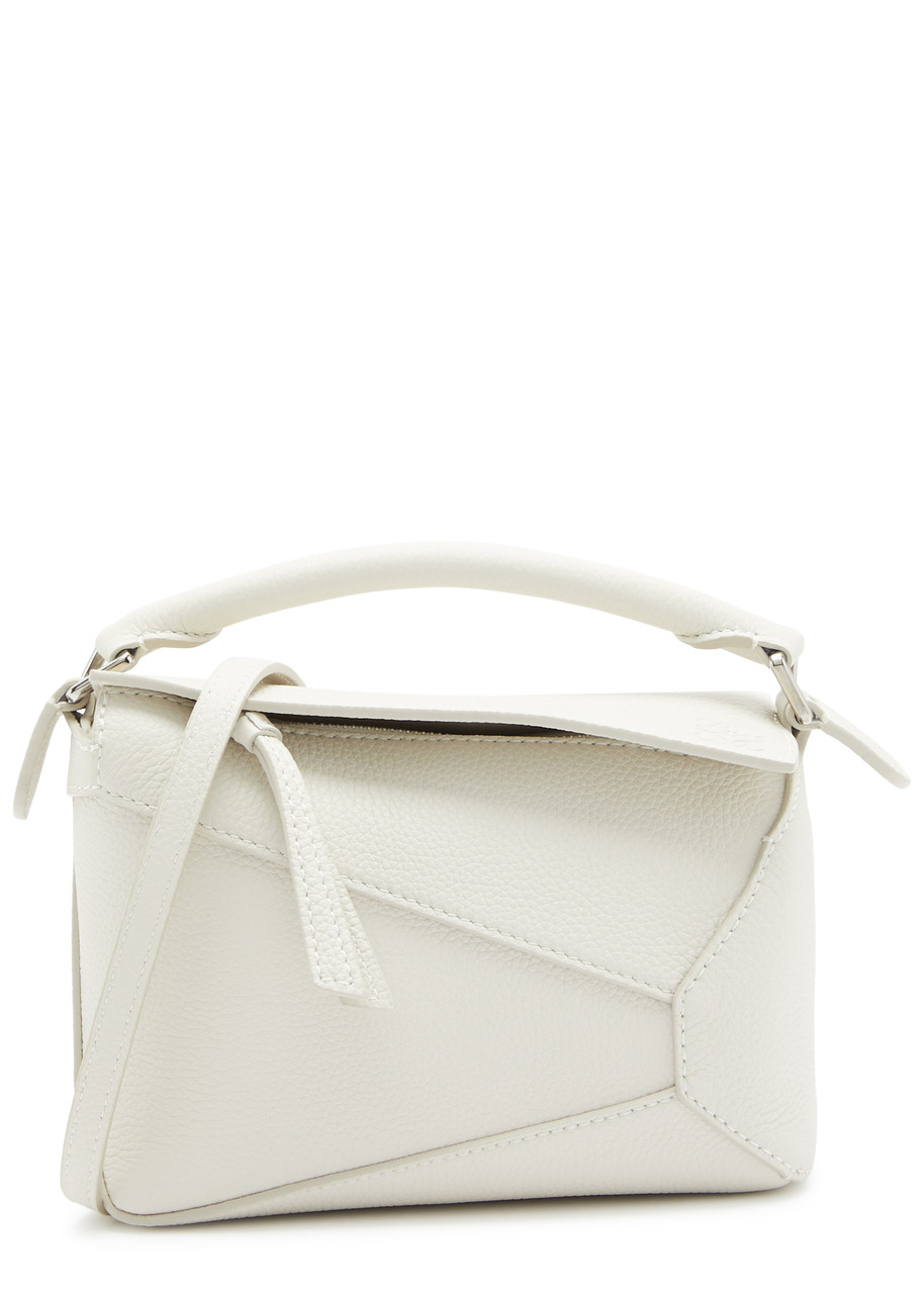 LOEWE Puzzle Edge mini leather cross-body bag Harvey Nichols