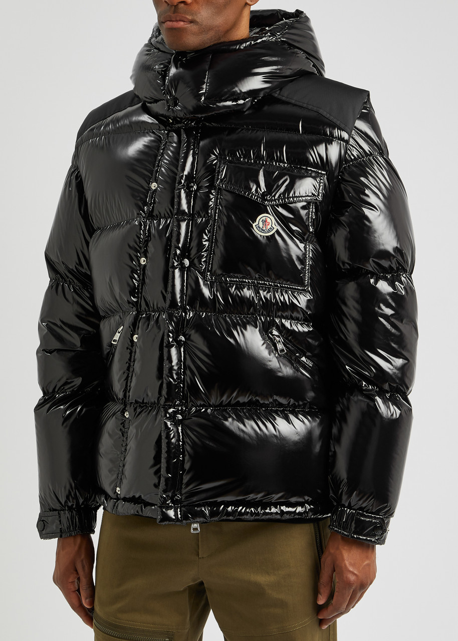 MONCLER モンクレール ROMBOU ジャケット ブラック ブラック Montcla ショートダウンジャケット : ショートダウン