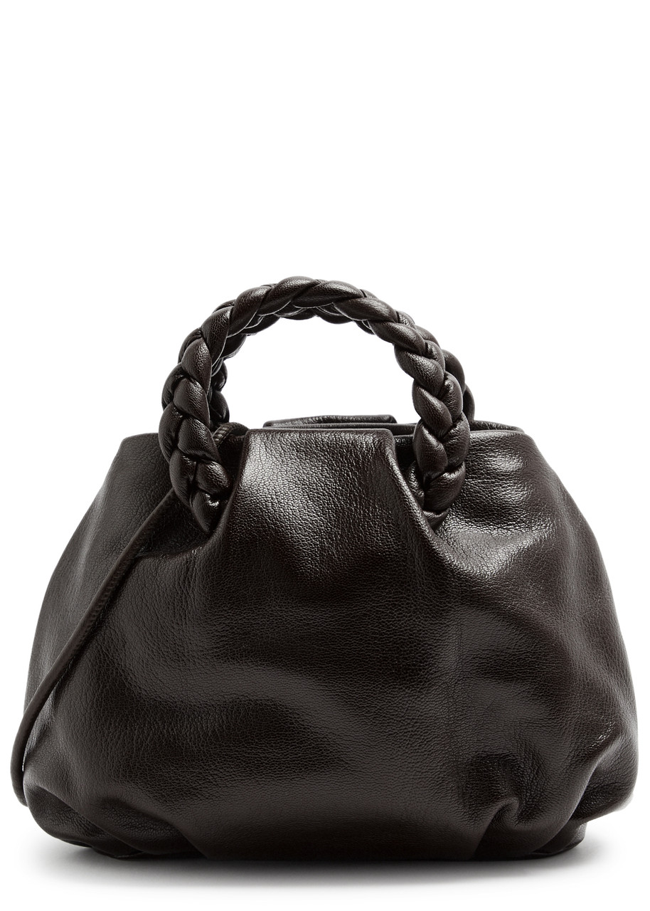 HEREU Bombon glossed leather cross-body bag | Harvey Nichols