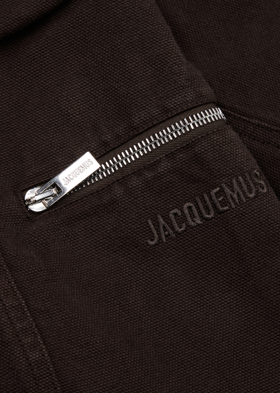 JACQUEMUS Le Cargo Croissant cotton-canvas cargo trousers | Harvey Nichols
