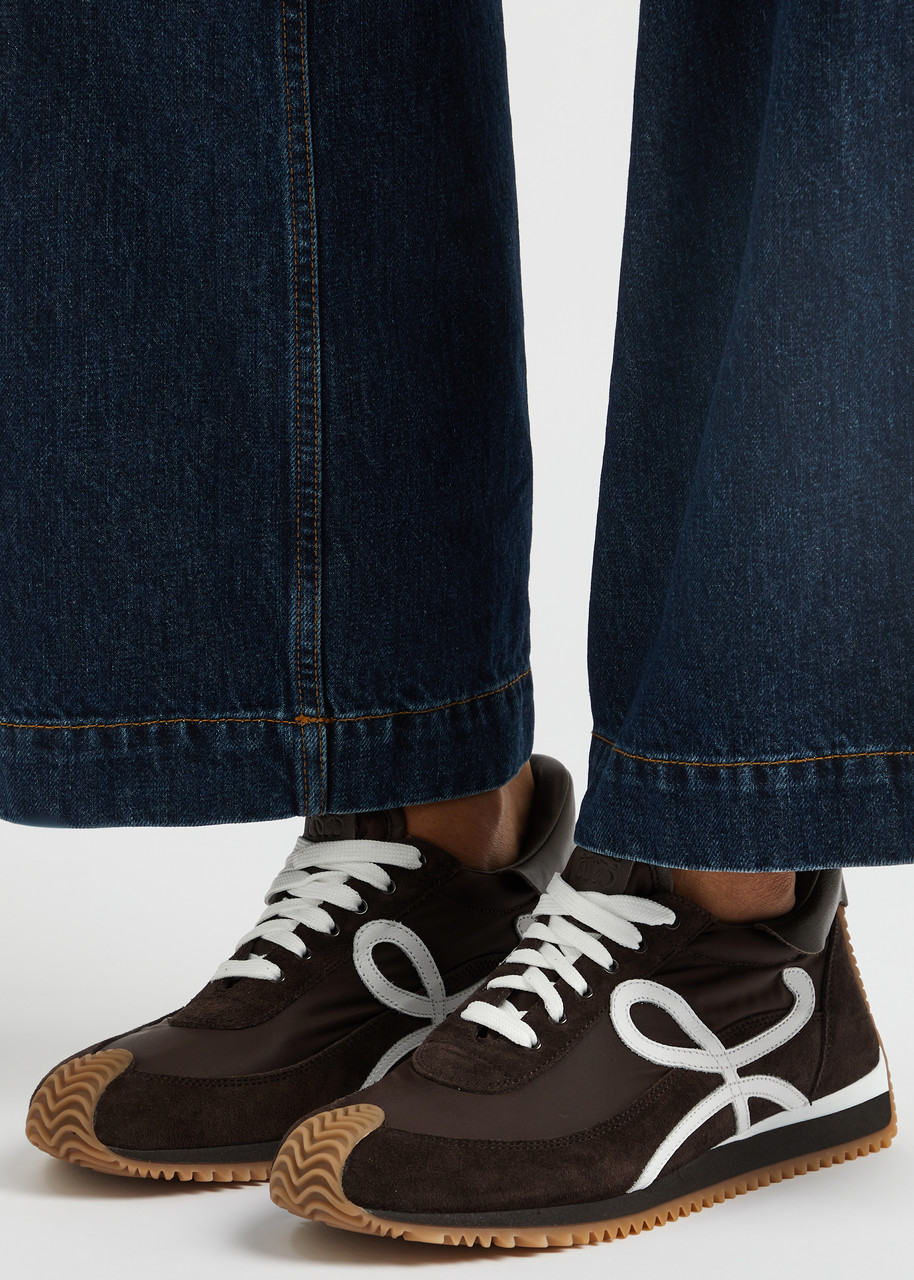 LOEWE Flow Runner panelled sneakers | Harvey Nichols