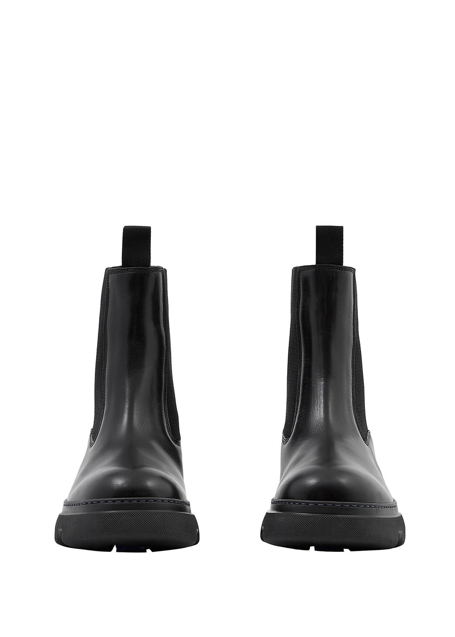 BURBERRY Leather creeper chelsea boots | Harvey Nichols