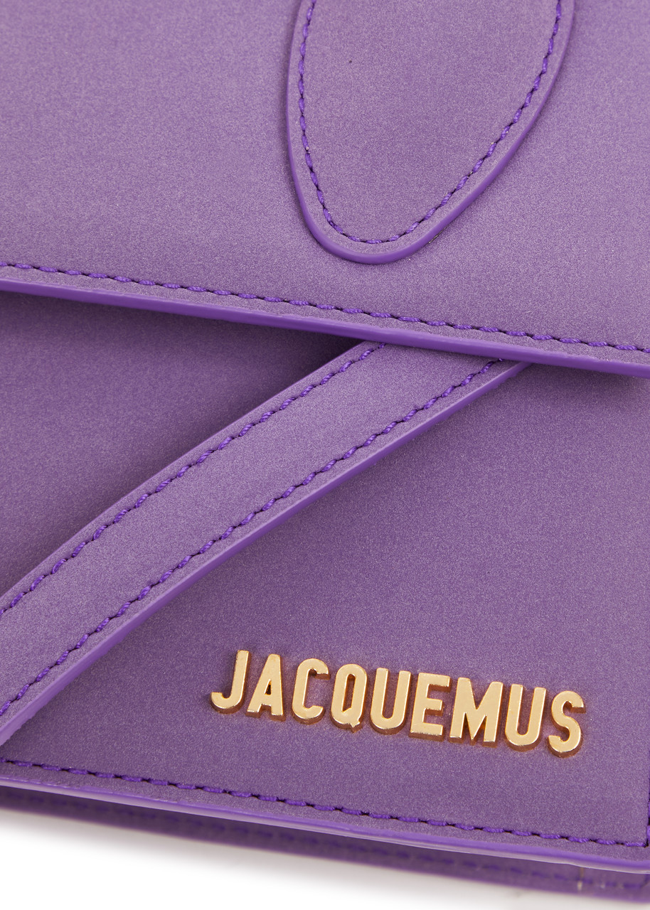 JACQUEMUS Le Chiquito Noeud nubuck top handle bag | Harvey Nichols