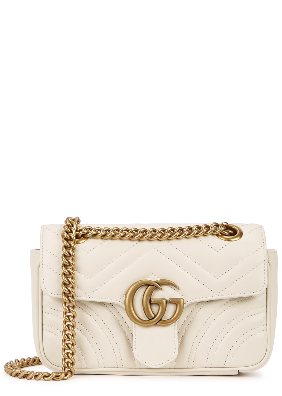 GUCCI GG Marmont mini leather cross-body bag | Harvey Nichols