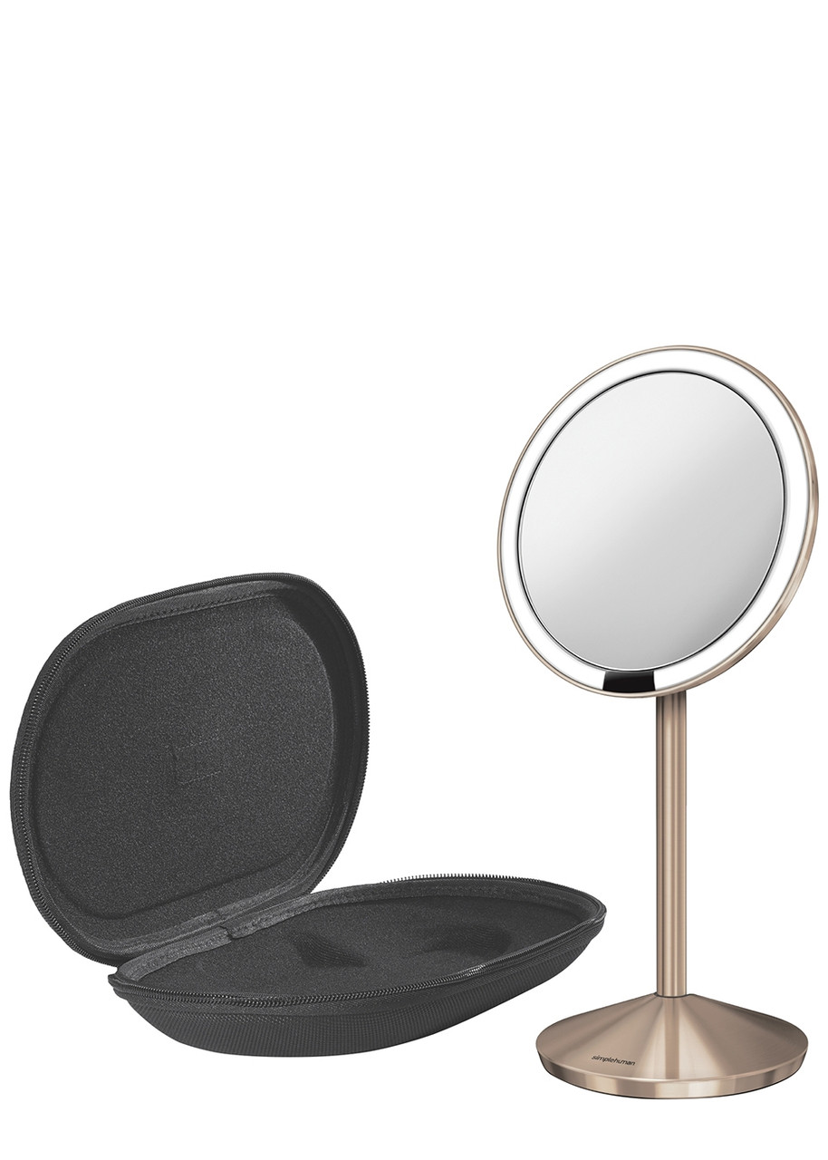 SIMPLEHUMAN 12cm Sensor Mirror - Rose Gold | Harvey Nichols