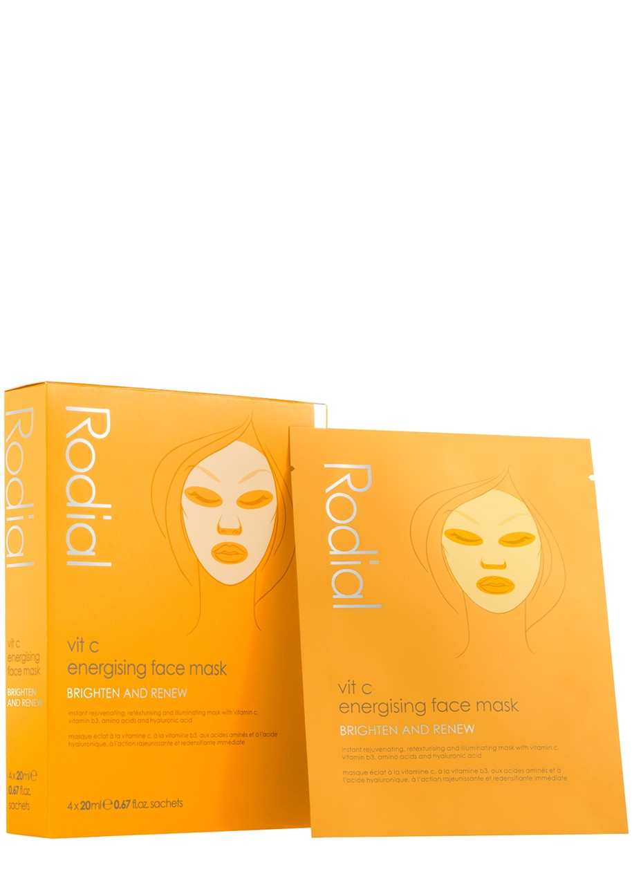 RODIAL Vit C Energising Face Masks - pack of four | Harvey Nichols