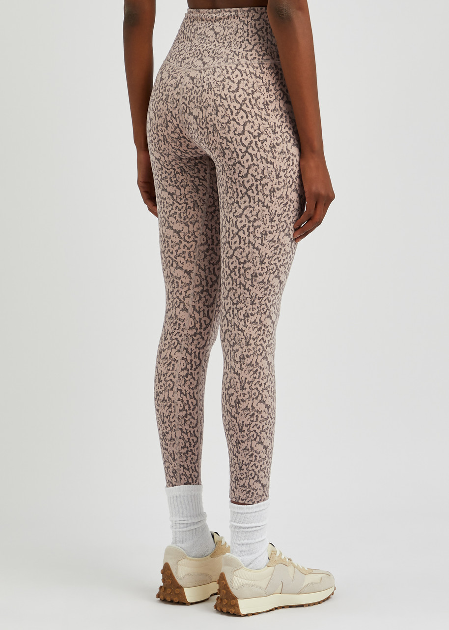 Buy Varley Century 2.0 Leopard Print Leggings - Coffee Cheetah At 50% Off