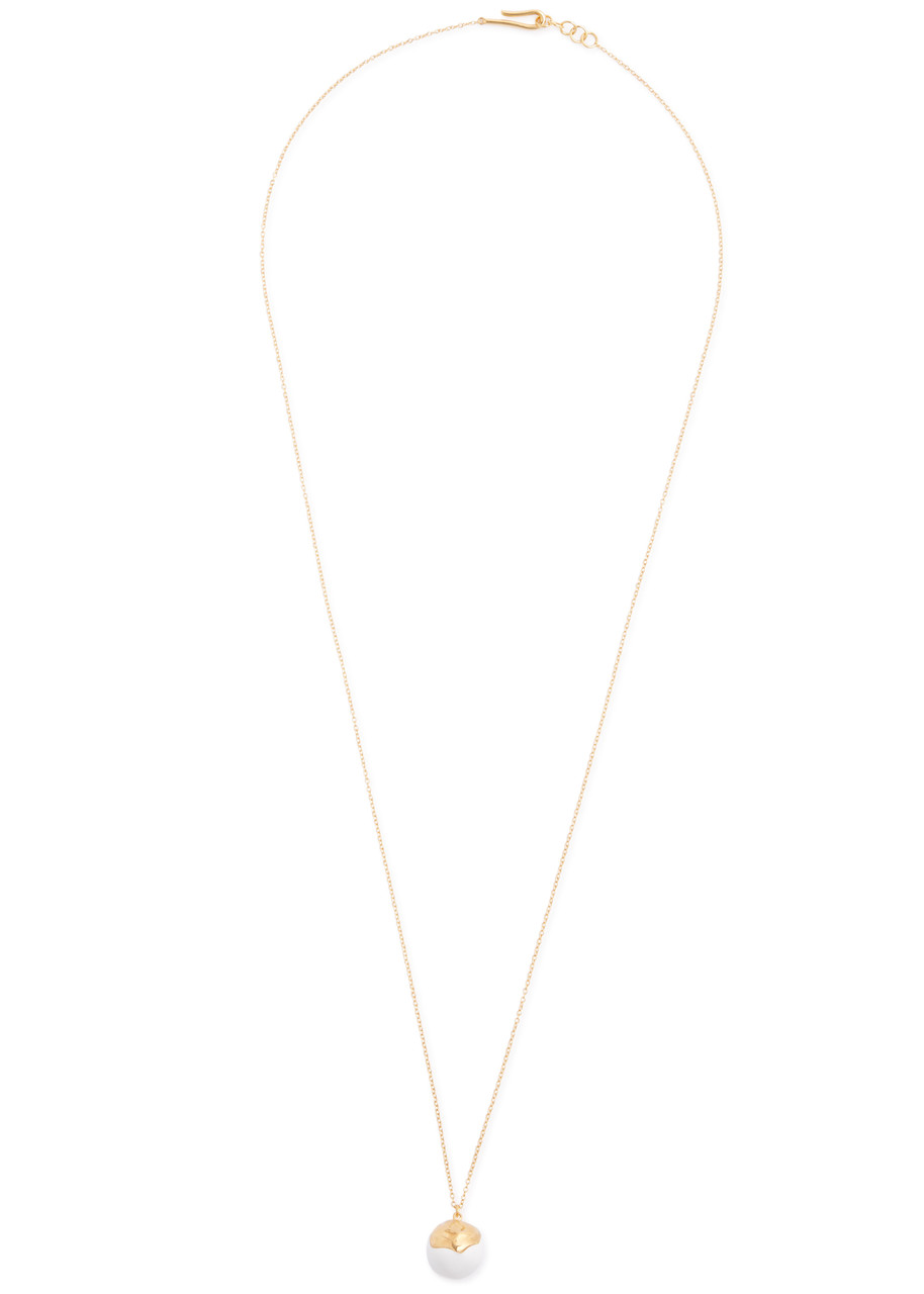 JOANNA LAURA CONSTANTINE Orb gold-plated necklace | Harvey Nichols