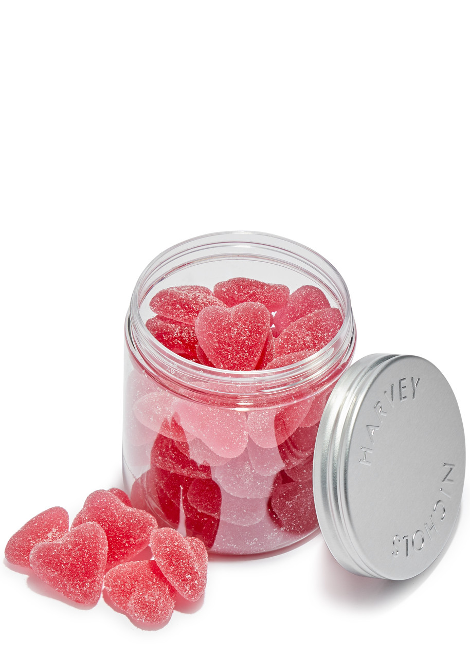 HARVEY NICHOLS Strawberry Jelly Hearts 220g Harvey Nichols