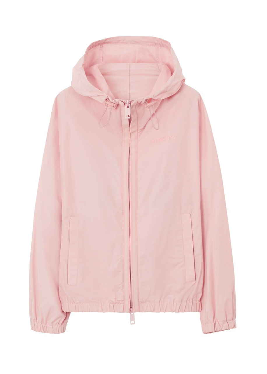 BURBERRY Cotton blend hooded jacket | Harvey Nichols