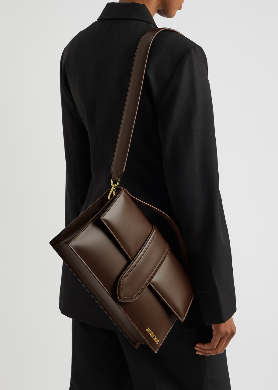 JACQUEMUS Le Bambinou leather top handle bag | Harvey Nichols