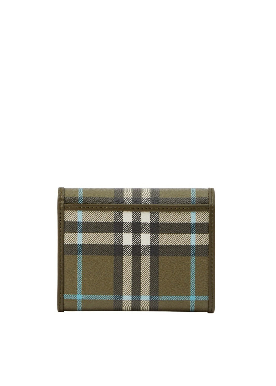 BURBERRY Small check folding wallet | Harvey Nichols