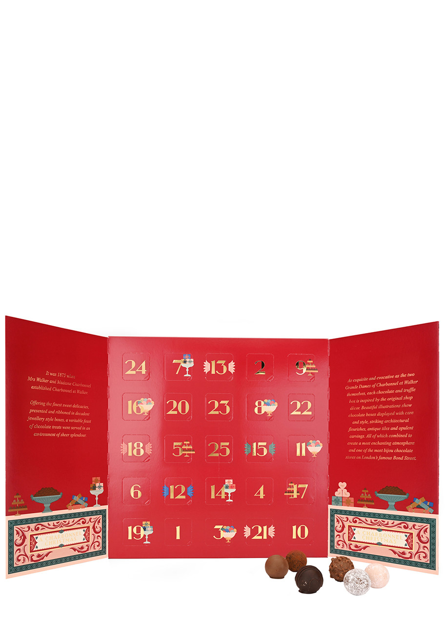 CHARBONNEL ET WALKER Chocolate Truffle Advent Calendar 295g Harvey