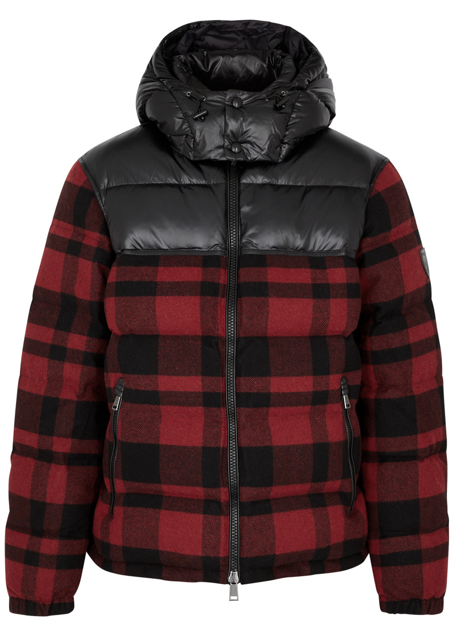 POLO RALPH LAUREN Checked quilted wool-blend jacket | Harvey Nichols