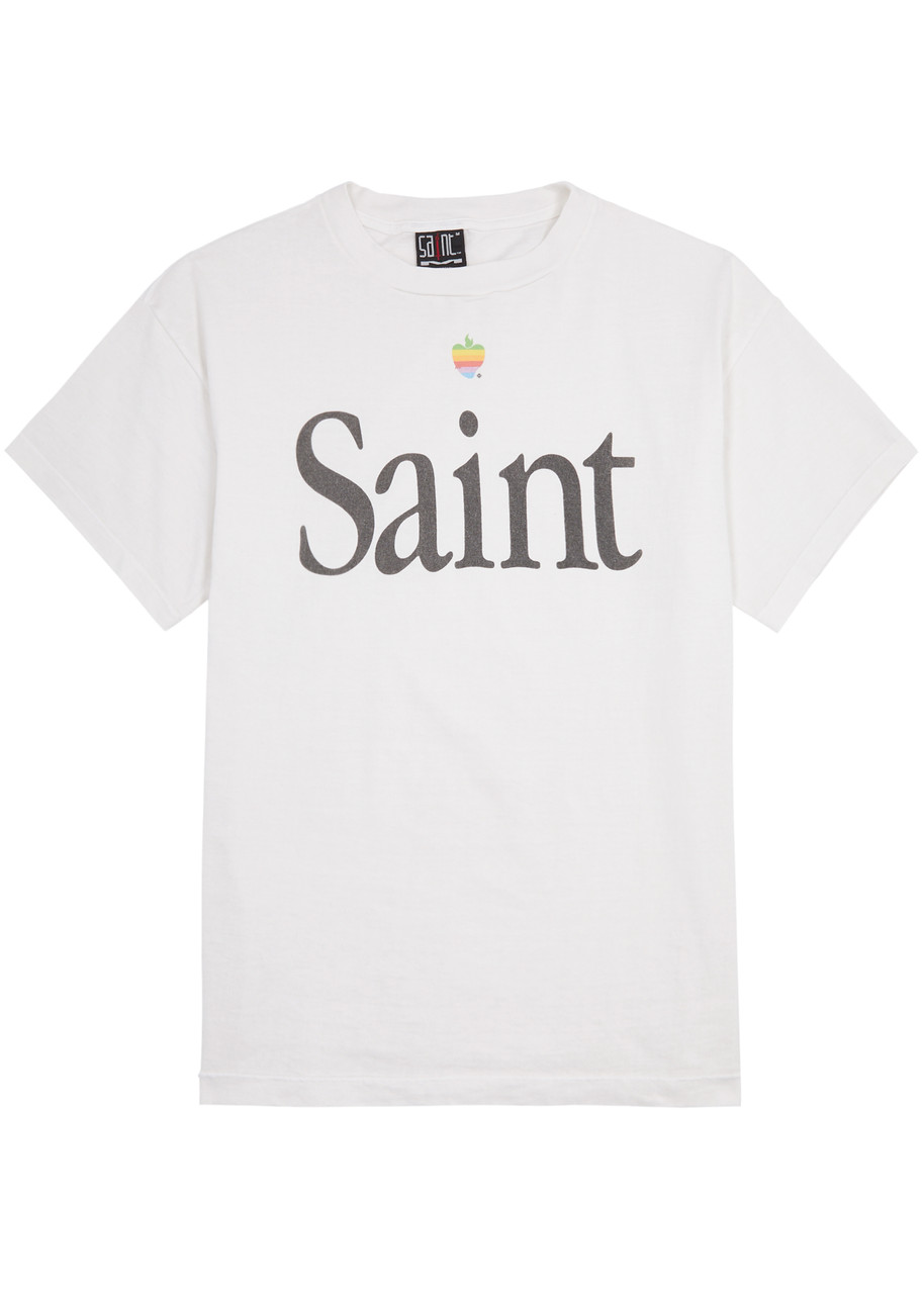 SAINT MXXXXXX Saint printed cotton T-shirt | Harvey Nichols