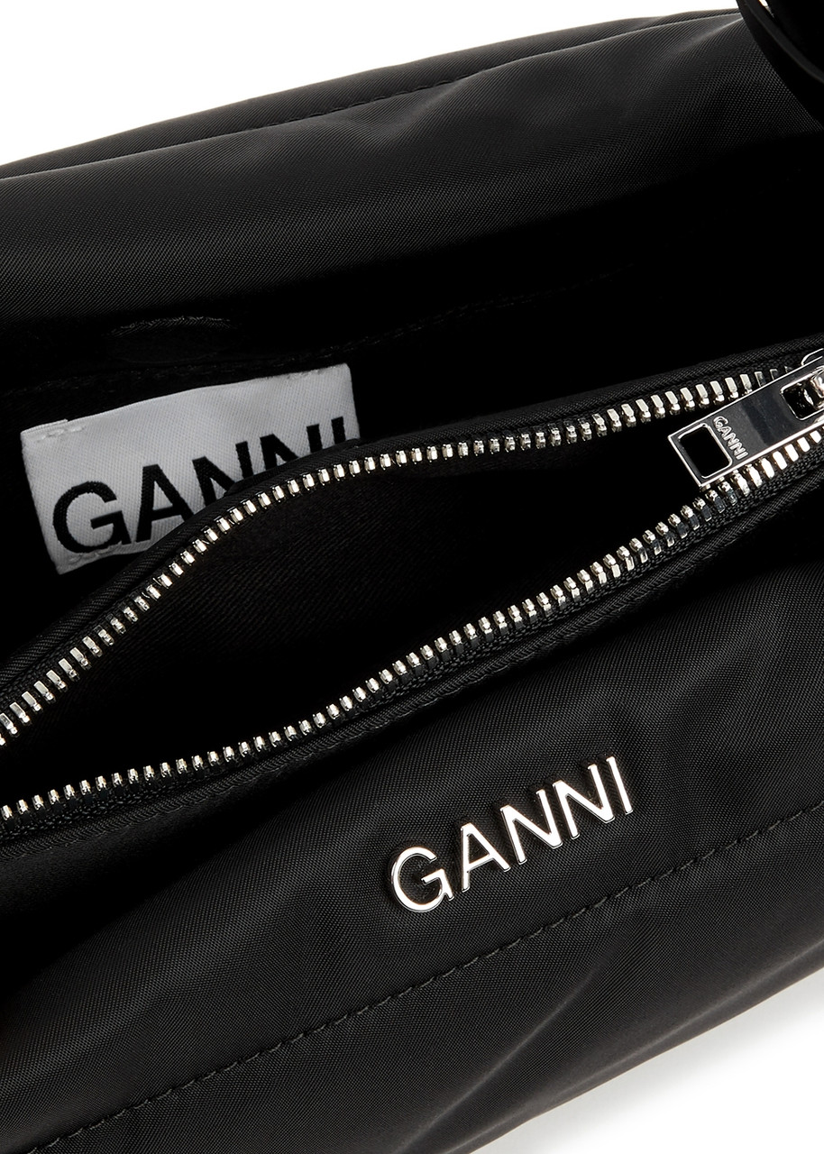 GANNI Pillow medium nylon shoulder bag | Harvey Nichols