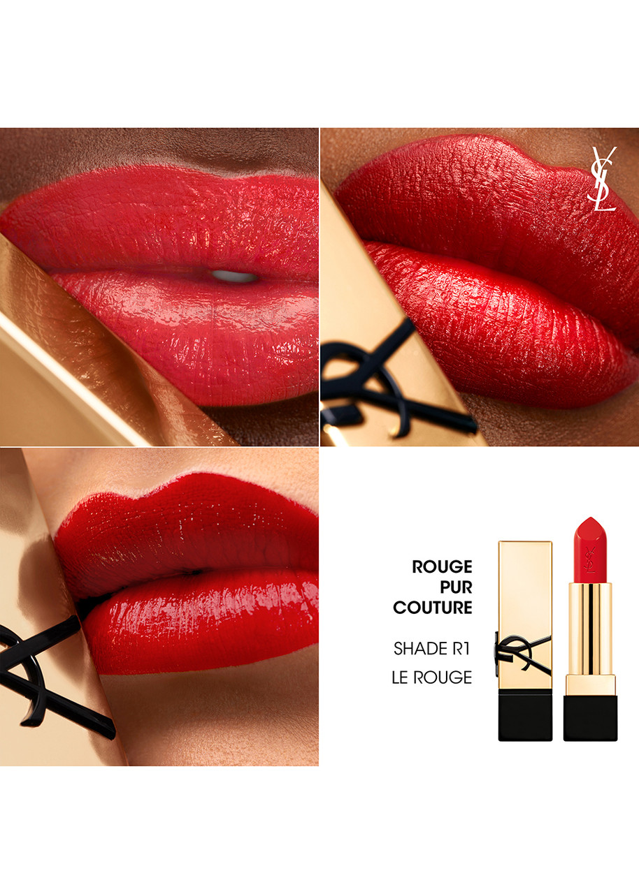 YSL ROUGE PUR COUTURE レッド 6本セット YVES SAINT LAURENT Rouge Pur Couture Lipstick | Harvey Nichols
