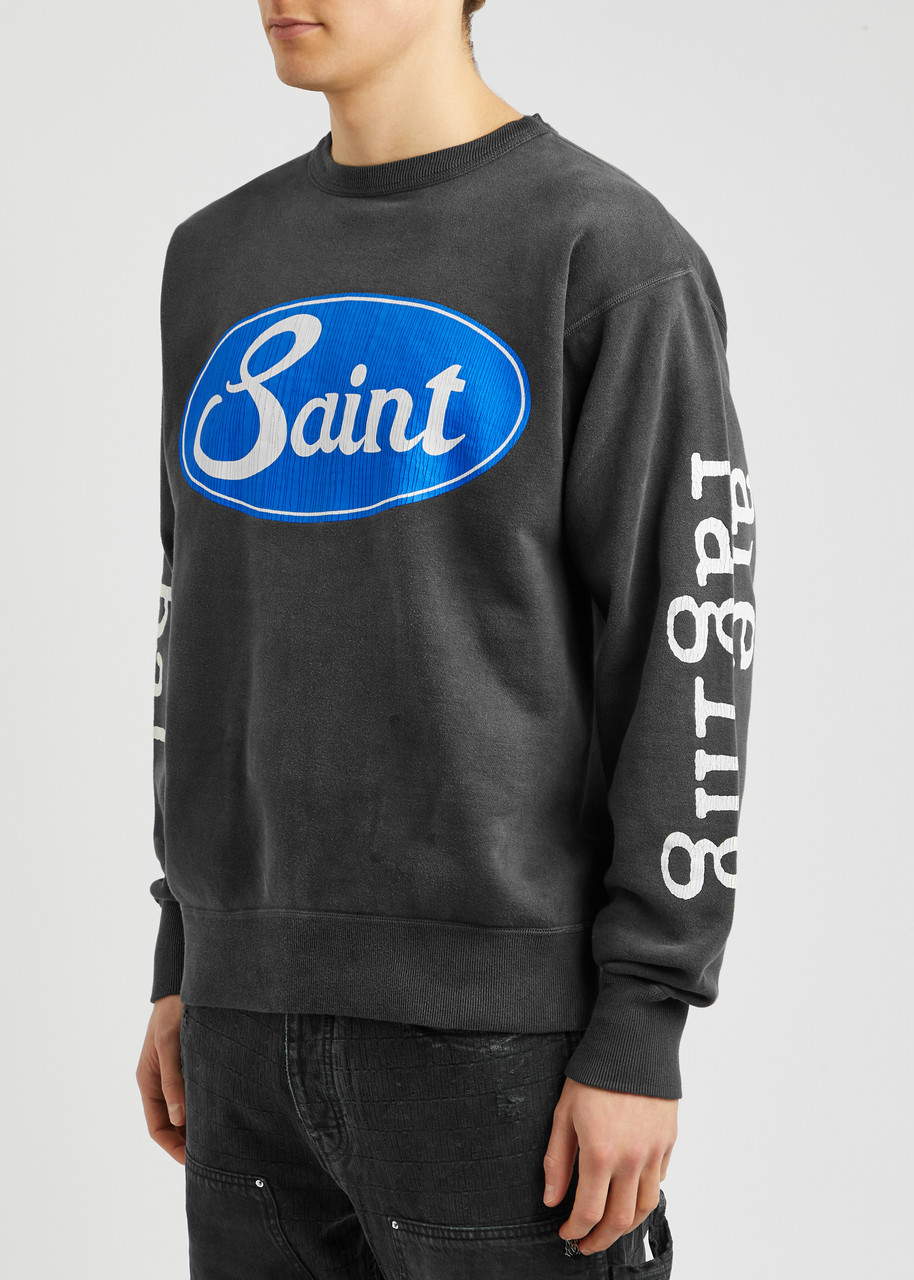 スウェット・トレーナー SAINT MXXXXXX Saint Tribal printed cotton sweatshirt SAINT MXXXXXX Saint Tribal printed cotton sweatshirt