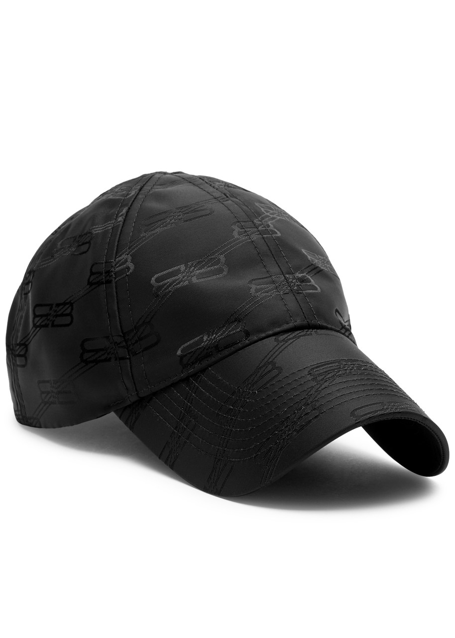 BALENCIAGA Logo-monogrammed nylon cap | Harvey Nichols