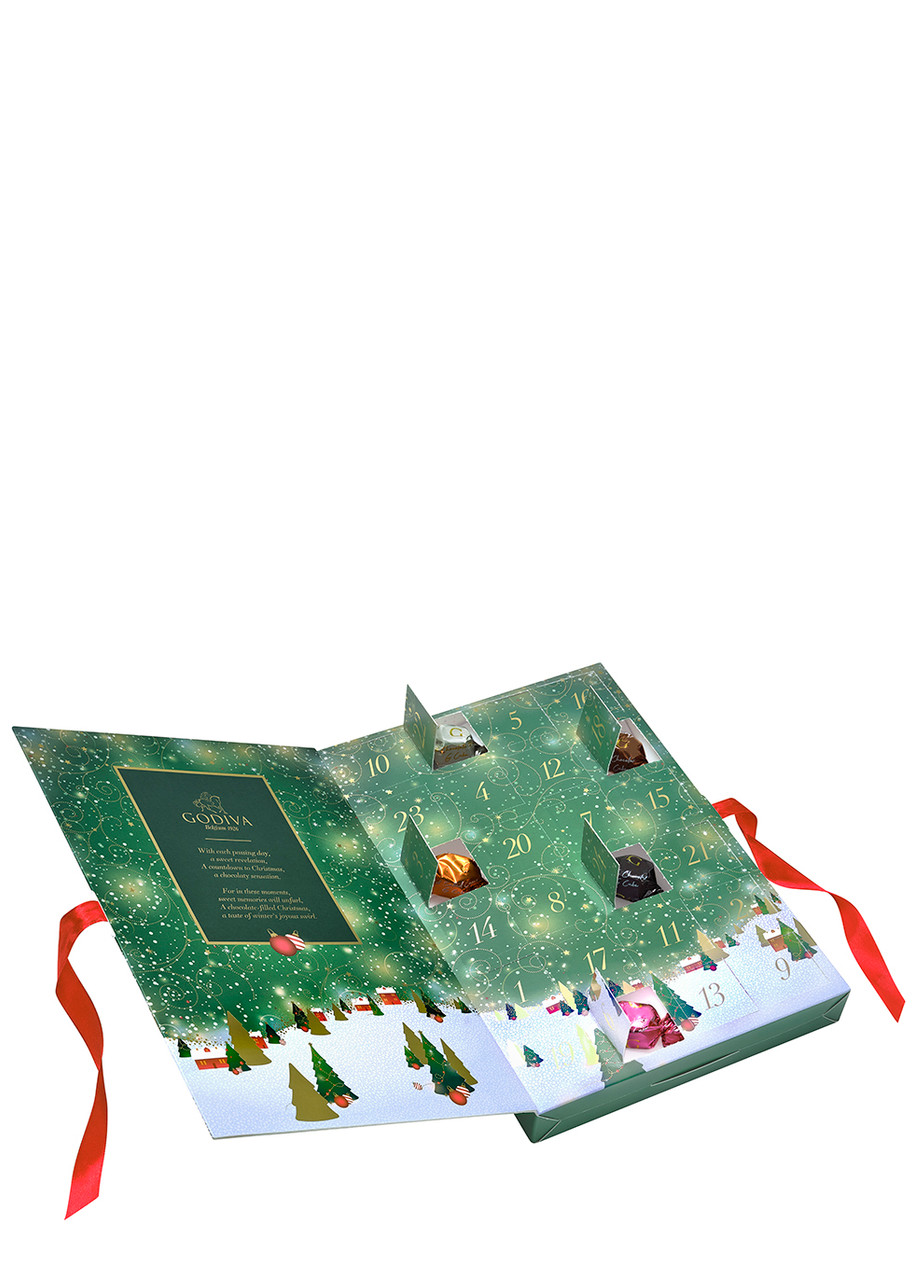 GODIVA Holiday Advent Calendar 196g Harvey Nichols GODIVA Holiday Advent Calendar 196g Harvey Nichols