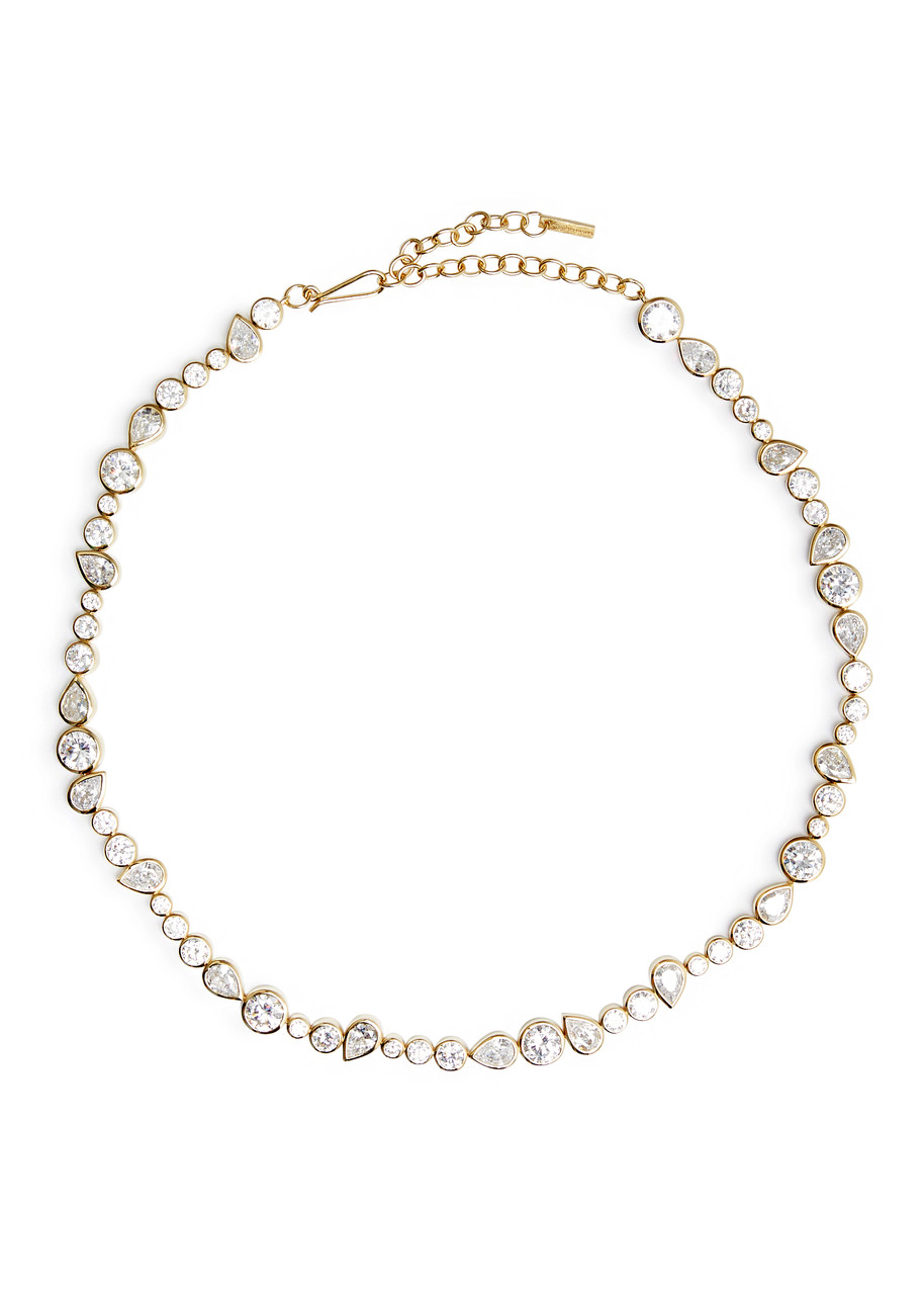 COMPLETEDWORKS A Few Good Anti-Heroes 14kt gold-plated necklace ...