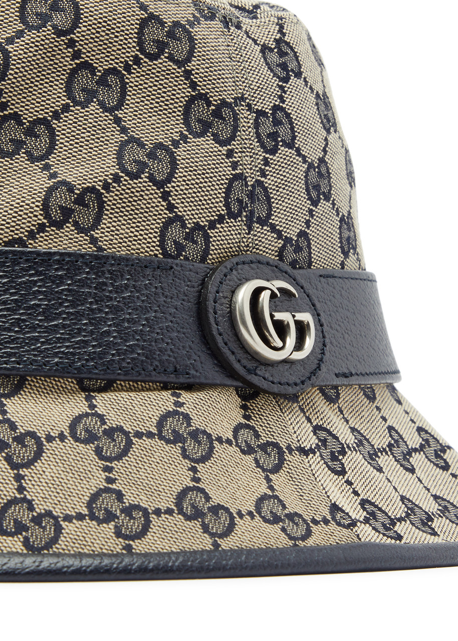 GUCCI GG monogram canvas bucket hat | Harvey Nichols