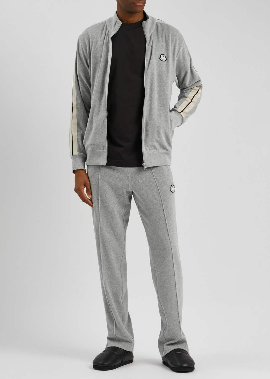 【MONCLER X PALM ANGELS】CHENILLE ジップアップスウェット MONCLER GENIUS 8 Moncler Palm Angels chenille track jacket