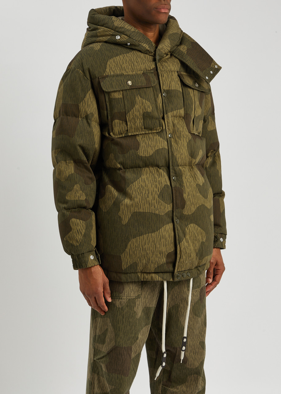 MONCLER GENIUS 8 Moncler Palm Angels Mandelbrot cotton jacket