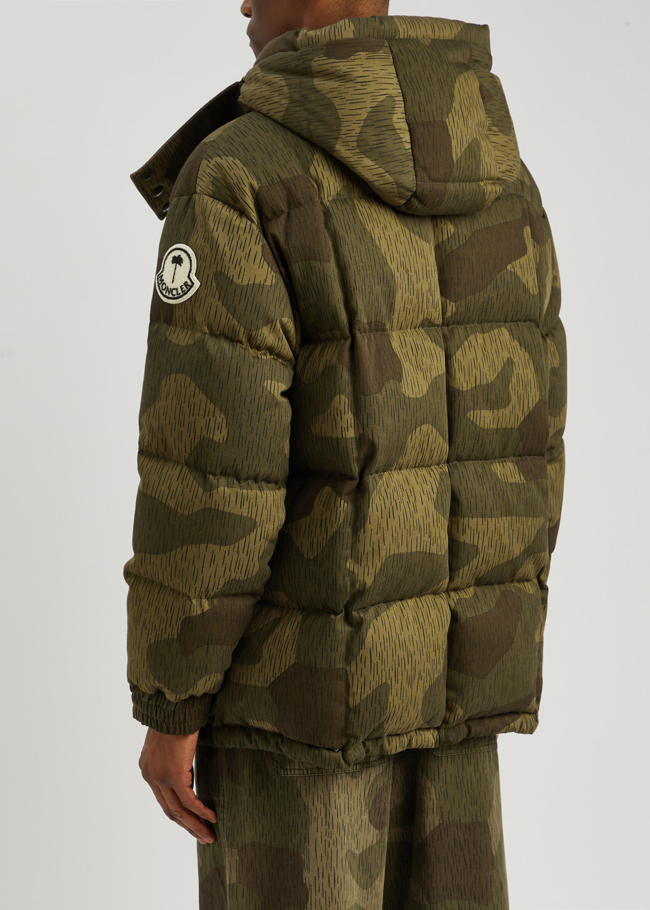 MONCLER GENIUS 8 Moncler Palm Angels Mandelbrot cotton jacket